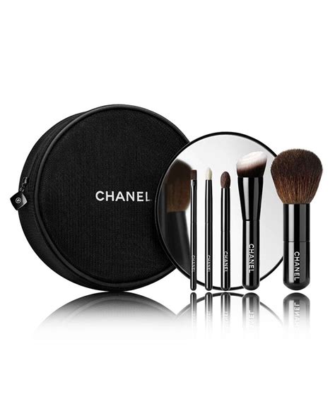 chanel brush set mini|Chanel professional makeup brush set.